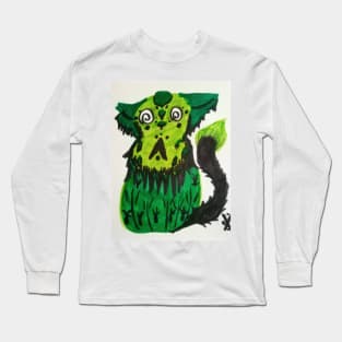 Zombie kitty Long Sleeve T-Shirt